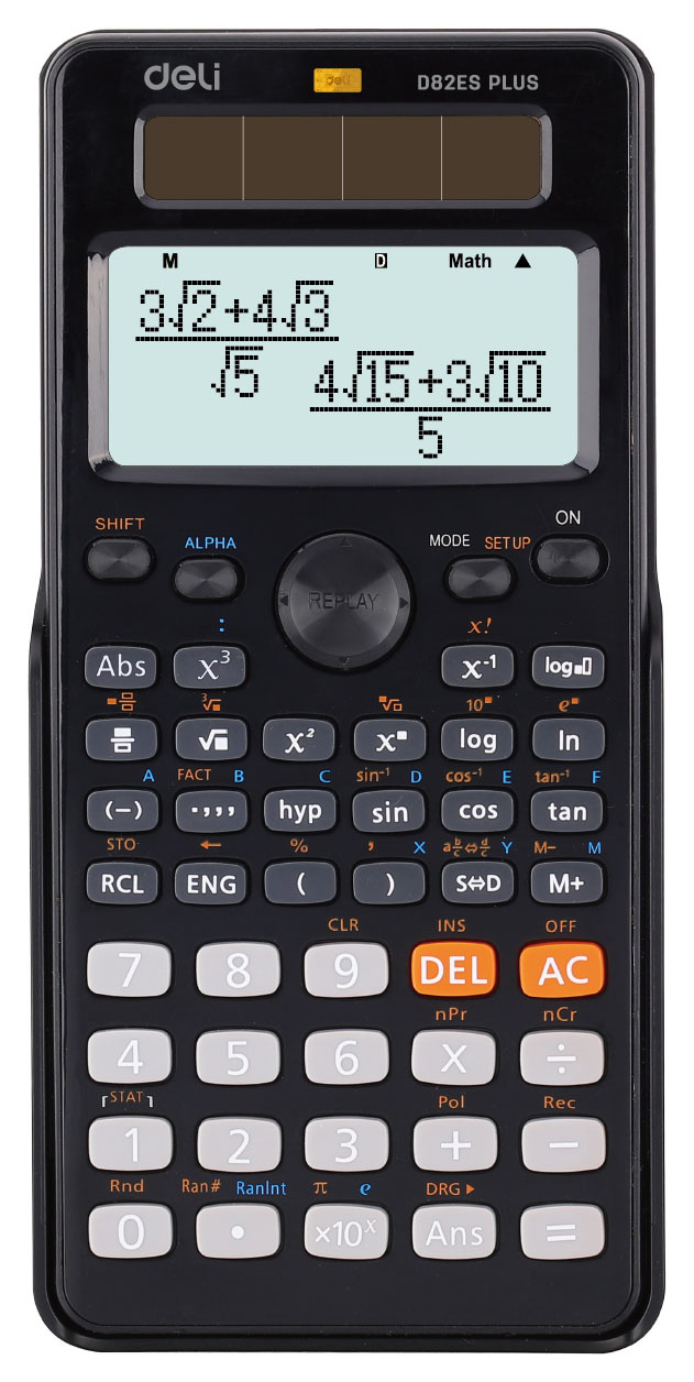 Калькулятор научный Deli ED82ES