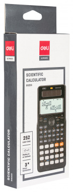 Калькулятор научный Deli ED82ES