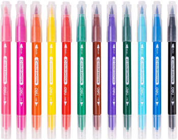 Фломастеры Deli  EC151-12