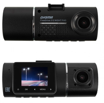 Видеорегистратор Digma FreeDrive 212 NIGHT FHD