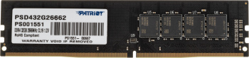 Память DDR4 32Gb 2666MHz Patriot  PSD432G26662