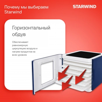 Сушка для фруктов и овощей Starwind SFD6430