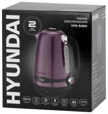 Чайник электрический Hyundai HYK-S4800
