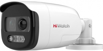 Камера видеонаблюдения аналоговая HiWatch DS-T210X 3.6-3.6мм HD-CVI HD-TVI цветная корп.:белый (DS-T210X (3.6 MM))