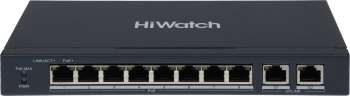 Коммутатор HiWatch  DS-S1008P