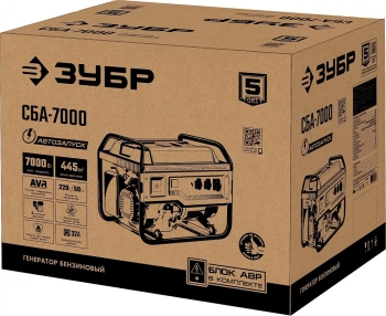 Генератор Зубр СБА-7000