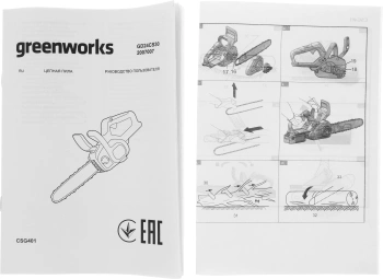 Цепная пила Greenworks  GD24CS30