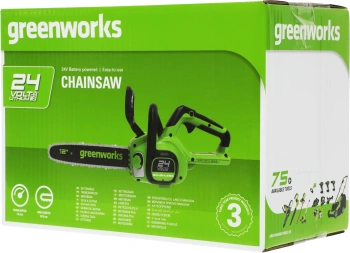 Цепная пила Greenworks  GD24CS30