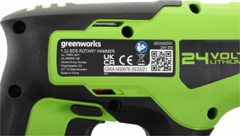 Перфоратор Greenworks GD24SDS1