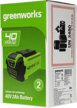 Батарея аккумуляторная Greenworks  G40USB2