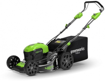 Газонокосилка роторная Greenworks GD40LM46SPK4