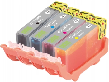 Картридж струйный Cactus CS-CLI521BK/M/C/Y