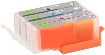 Картридж струйный Cactus CS-CLI451BK/M/C/Y