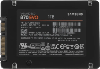 Накопитель SSD Samsung SATA-III 1TB MZ-77E1T0BW