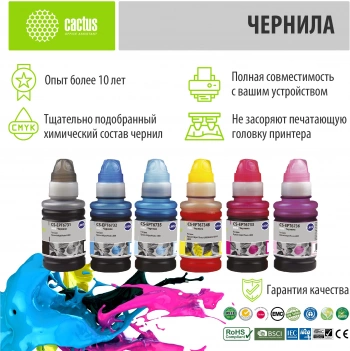 Чернила Cactus CS-EPT6731-6 T673