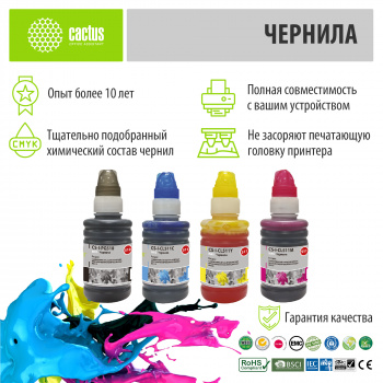 Чернила Cactus CS-I-PG510-CL511M/C/Y