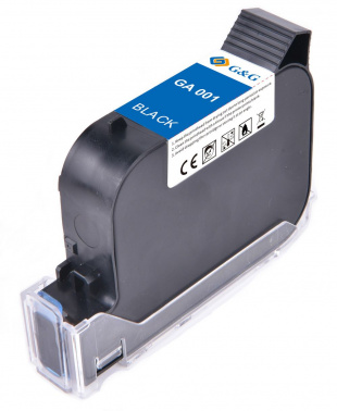 Картридж струйный G&G GA-001BK