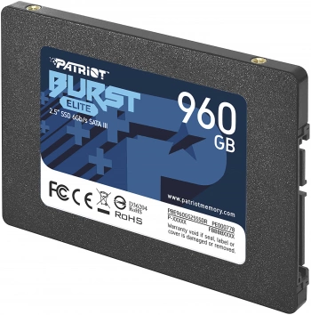 Накопитель SSD Patriot SATA-III 960GB PBE960GS25SSDR