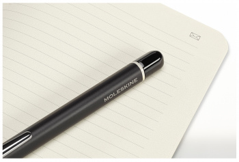 Набор Smart Writing Moleskine SWSAB31BK01 (блокнот Paper Tablet/ручка Smart Pen+ Ellipse) линейка