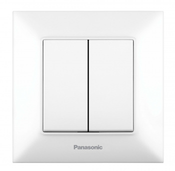 Выключатель Panasonic Arkedia Slim скрыт. 2кл. импуль. IP20 белый (упак.:1шт) (WNTC00132WH-RU)