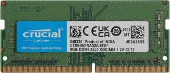 Память DDR4 8GB 3200MHz Crucial  CT8G4SFRA32A