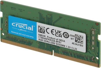 Память DDR4 8GB 3200MHz Crucial  CT8G4SFRA32A