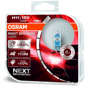 Лампа автомобильная галогенная Osram  64211NL-HCB