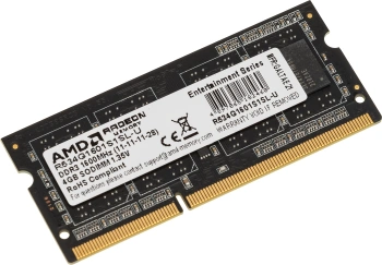 Память DDR3 4GB 1600MHz AMD  R534G1601S1SL-U