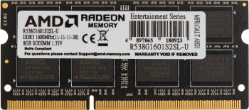 Память DDR3L 8Gb 1600MHz AMD  R538G1601S2SL-U
