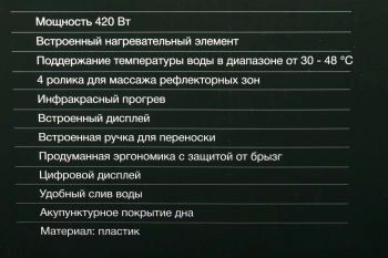 Гидромассажная ванночка для ног Hyundai H-FB4555