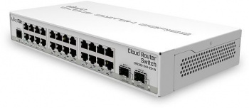 Коммутатор MikroTik  CRS326-24G-2S+IN