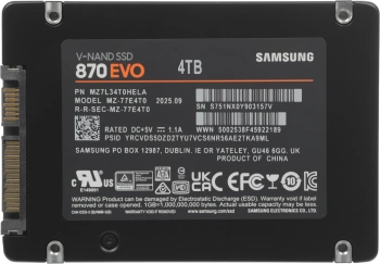 Накопитель SSD Samsung SATA-III 4TB MZ-77E4T0BW