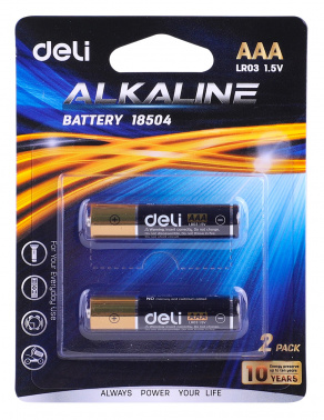 Батарея Deli E18504