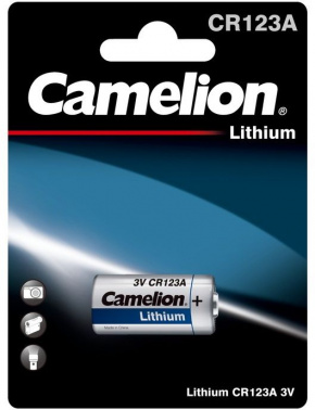 Батарея Camelion Lithium CR123A BP-1