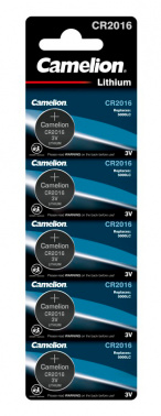 Батарея Camelion Lithium CR2016 BL-5