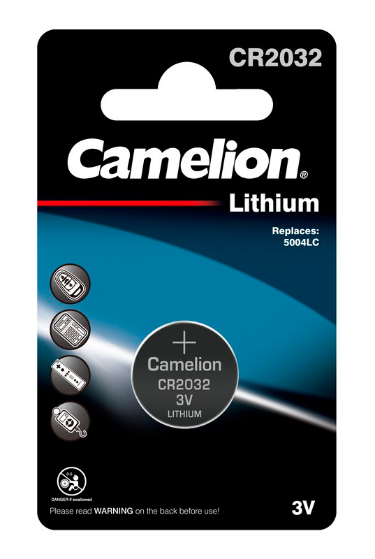 Батарея Camelion Lithium CR2032 BL-1