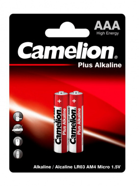 Батарея Camelion Plus Alkaline LR03-BP2