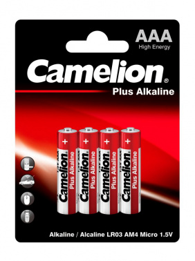 Батарея Camelion Plus Alkaline LR03-BP4
