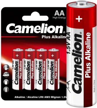 Батарея Camelion Plus Alkaline LR6-BP4