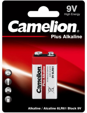 Батарея Camelion Plus Alkaline 6LR61-BP1