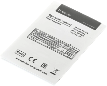 Клавиатура Defender Next RU