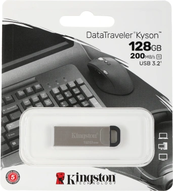 Флеш Диск Kingston 128GB DataTraveler Kyson