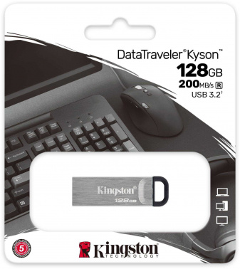 Флеш Диск Kingston 128GB DataTraveler Kyson