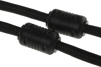 Кабель аудио-видео Buro HDMI (m)/HDMI (m) 5м. феррит.кольца позолоч.конт. черный (HDMI-V1.4-5MC)