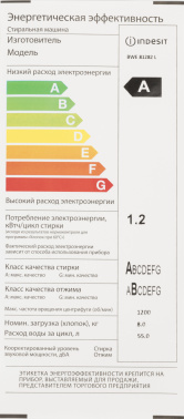 Стиральная машина Indesit BWE 81282 L