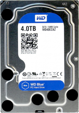Жесткий диск WD Original SATA-III 4Tb WD40EZAZ Desktop Blue (5400rpm) 256Mb 3.5