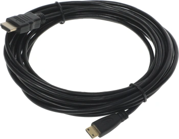 Кабель аудио-видео Buro mini-HDMI (m)/HDMI (m) 5м. черный (BHP-MINHDMI-5)