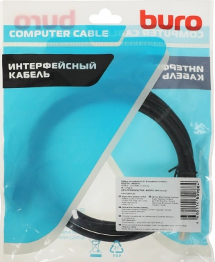 Кабель аудио-видео Buro HDMI (m)/HDMI (m) 2м. черный (BHP-HDMI-2.1-2)