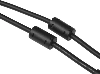 Кабель аудио-видео Buro HDMI (m)/HDMI (m) 3м. феррит.кольца позолоч.конт. черный (BHP-HDMI-2.1-3G)