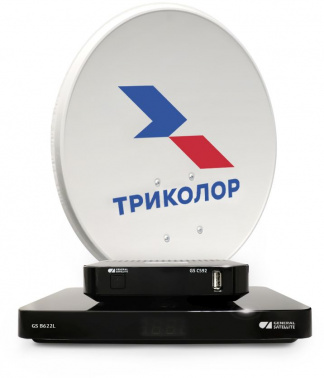 Комплект спутникового телевидения Триколор Ultra HD GS B622L, С592